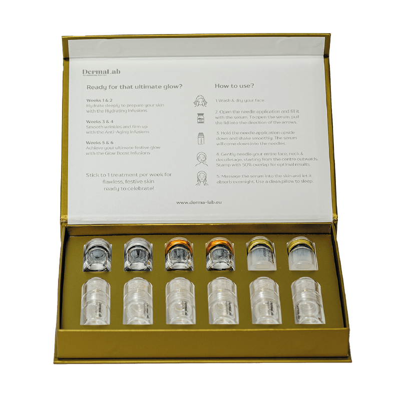 Ultimate Festive Infusion Box - 6 Weken Self - Love Kuur voor Stralende Huid - Mooii By Angelique